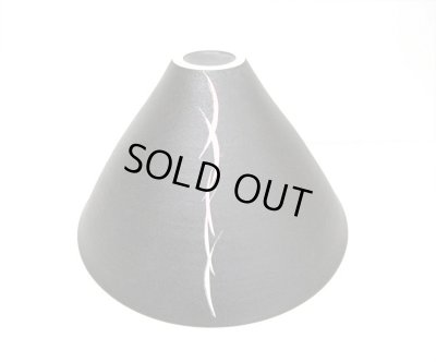 画像12: 一品作　黒１２.５号大鉢染分模様　T-２９－７４