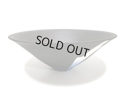 画像8: 一品作　黒１３号大鉢浅型花紋　T-２９－７５