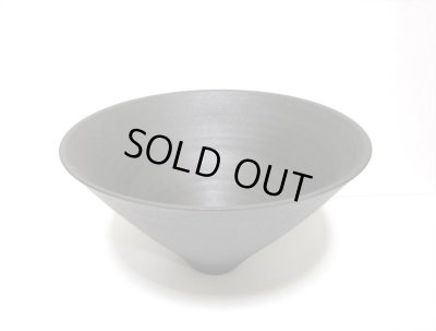 画像6: 一品作　黒１２.５号大鉢染分模様　T-２９－７４