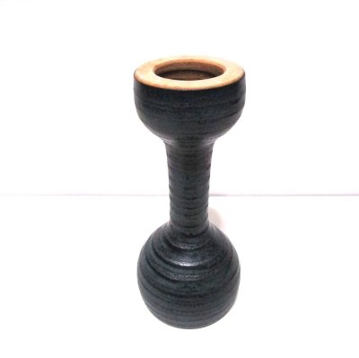 画像7: 特-５３１　手作り藍色杵型花器