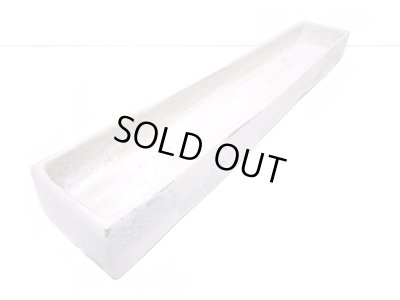 画像5: 特-５３９　手造り志野１９号短冊水盤