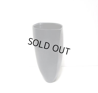 画像8: 特-５４２　手造り６号黒舟型生花・立華花器