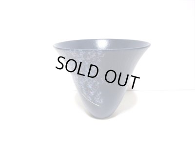 画像4: 特-５４０　紺色７号丸生花・立華花器