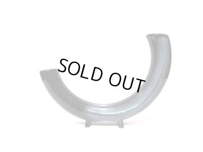 画像8: 黒変型U字花器　T-３０-１