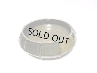 画像11: 手作り濃緑ビードロ釉１０号面取り丸水盤　T-３０－１０