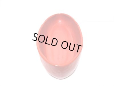 画像4: 手造り １４号朱色流線水盤　T-３０-８ 