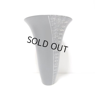 画像7: 黒６.５号丸長立花花器　T-３０－１７