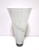 ガラス花器　涼４-６　白水仙型