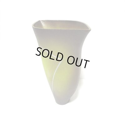 画像4: 特-５７１　アルミ合金花器 友 カラシ色（一点限り）