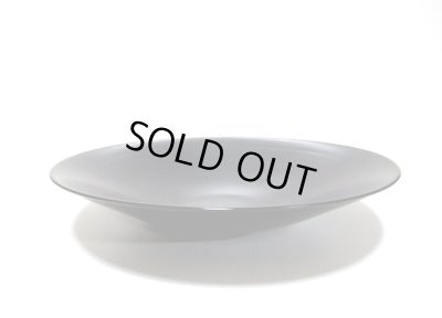 画像4: 艶消し黒１２.５号丸大皿　T-３０－４１