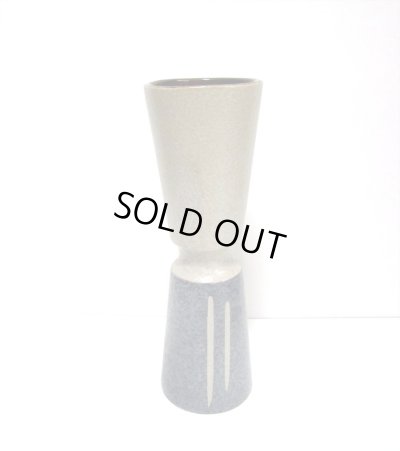 画像4: ベージュ淡雪杵型花器　T-３０-３７