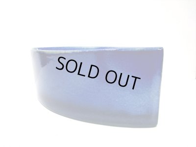 画像5: 特-５９７　手造り生子１３号巾広角舟形花器