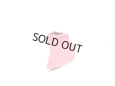 画像9: ピンク扇型小品花器　T-３１-４