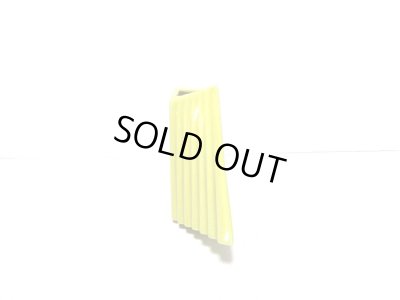 画像3: 黄色扇型小品花器　T-３１-３