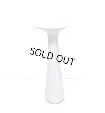 画像5: 白１０号変形細口花器　T-３１-１３