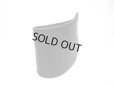 画像6: 手造り １０号黒/金 角ウエーブ合わせ花器　T-３１-１６