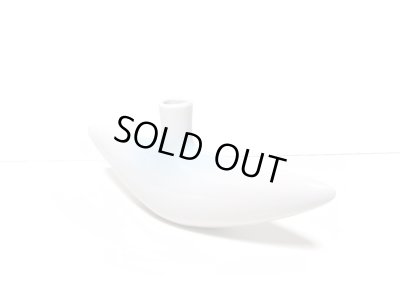 画像8: 白変形翼型一口花器　T-３１-２３