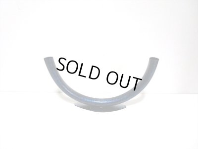 画像9: 銅製パイプ花器　Ｕ字型ブルー散し（小） 