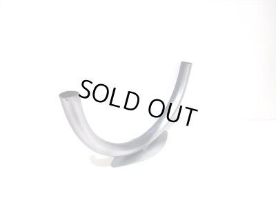 画像6: 銅製パイプ花器　Ｕ字型ブルー散し（小） 