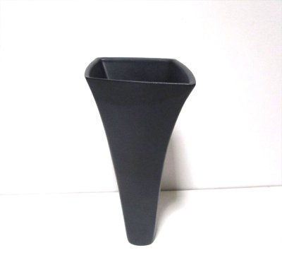 画像10: 黒７号菱型立華花器　T-３１－３３