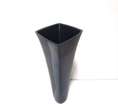 画像7: 黒７号菱型立華花器　T-３１－３３