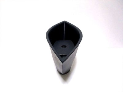 画像5: 黒１１.５号舟形花器　T-３１－３５