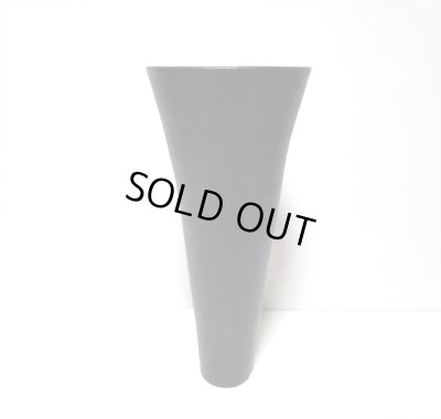 画像8: 一品作　黒５号丸立花器青海波紋様　T-３１－４１