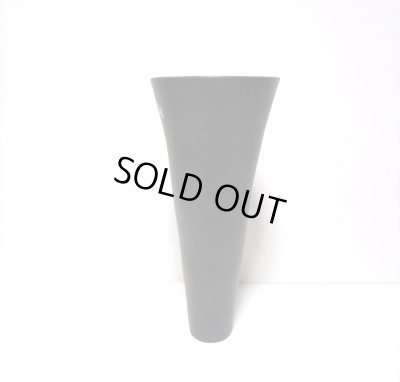 画像5: 一品作　黒５号丸立花器青海波紋様　T-３１－４１