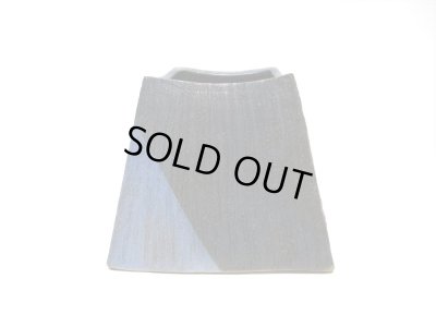 画像5: 一品作　手造り紺色８.５号台形花器（大）　T-３１－５３