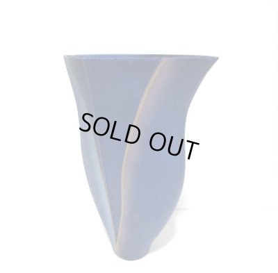 画像7: 特-７１８　アルミ合金花器 友 パールブルー （一点限り）