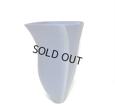 画像5: 特-７１８　アルミ合金花器 友 パールブルー （一点限り）