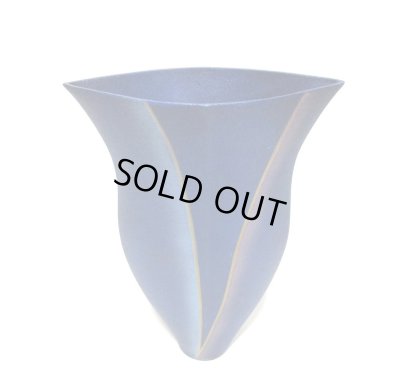 画像6: 特-７１８　アルミ合金花器 友 パールブルー （一点限り）