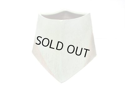 画像7: 一品作　手造り草色８.５号台形花器（大）　T-３１－５２