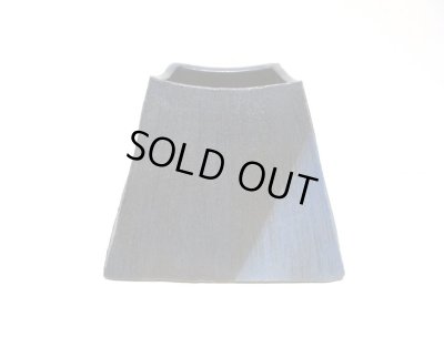 画像4: 一品作　手造り紺色８.５号台形花器（大）　T-３１－５３