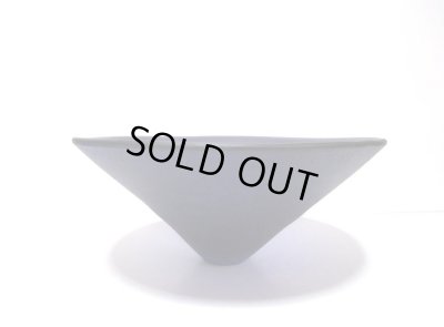 画像5: ガラス花器　一品作紫色１０.５号広口鉢　G-１２７