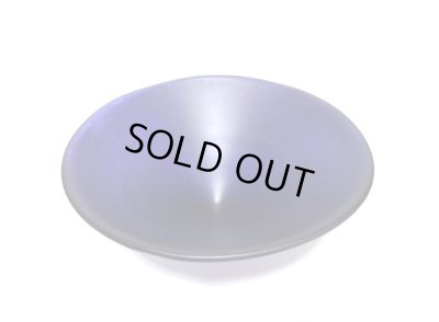 画像8: ガラス花器　一品作紫色１０.５号広口鉢　G-１２７