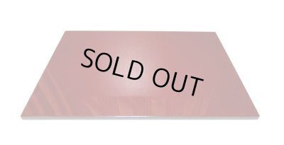 画像5: 特-６１１　真塗長方敷板２０号朱黒塗り （少々難有） （一点限り）　