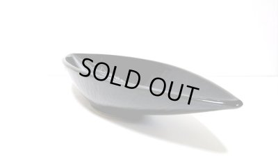 画像7: 黒細舟形花器　T-３１－５９