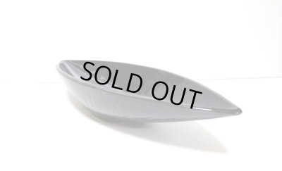 画像4: 黒細舟形花器　T-３１－５９