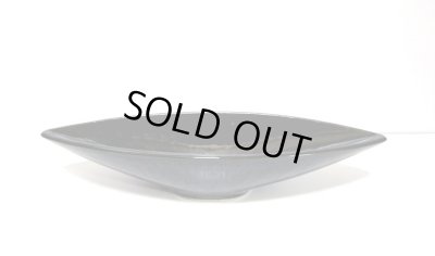 画像6: 黒細舟形花器　T-３１－５９