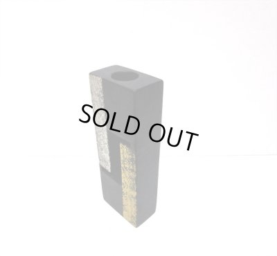 画像9: 一品作　黒/グリーン長角型自由花 （縦横兼用）　T-０２-３