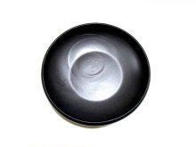 他の写真2: 黒１１.５号丸碗型オモト鉢 金/銀塗　T-０２－１２