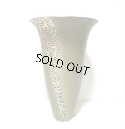 画像4: 作家物 オリーブグリーン７号丸生花・立華瓶　T-０２－２３