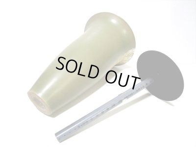 画像10: 作家物 オリーブグリーン７号丸生花・立華瓶　T-０２－２３