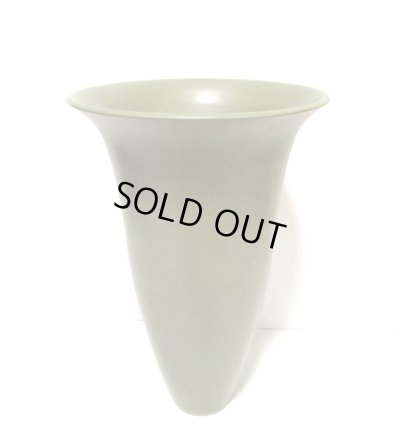 画像6: 作家物 オリーブグリーン７号丸生花・立華瓶　T-０２－２３