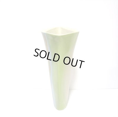 画像4: 手造り クリーム舟形生花・立花花器　T-０２－２５