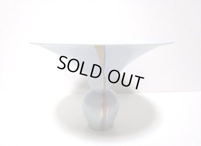 画像8: 手造りライトブルー９.５号丸下蕪型　T-０２－２０