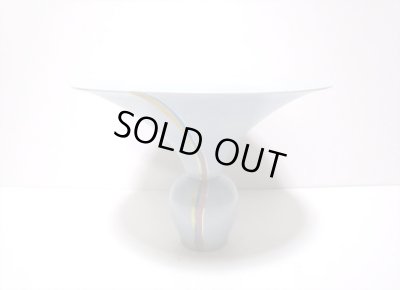 画像3: 手造りライトブルー９.５号丸下蕪型　T-０２－２０