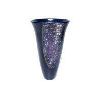 紺瑠璃丸生花・立華花器　T-０２－４０