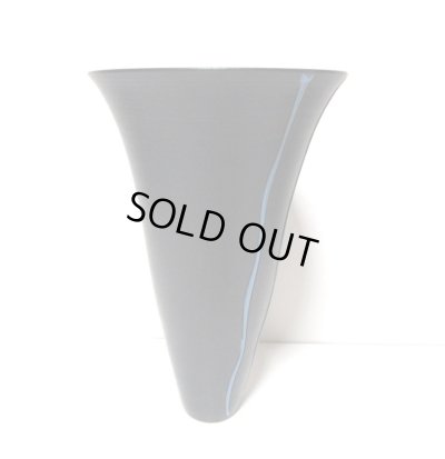 画像10: 作家物 黒７号丸生花・立華瓶　T-０２－４６